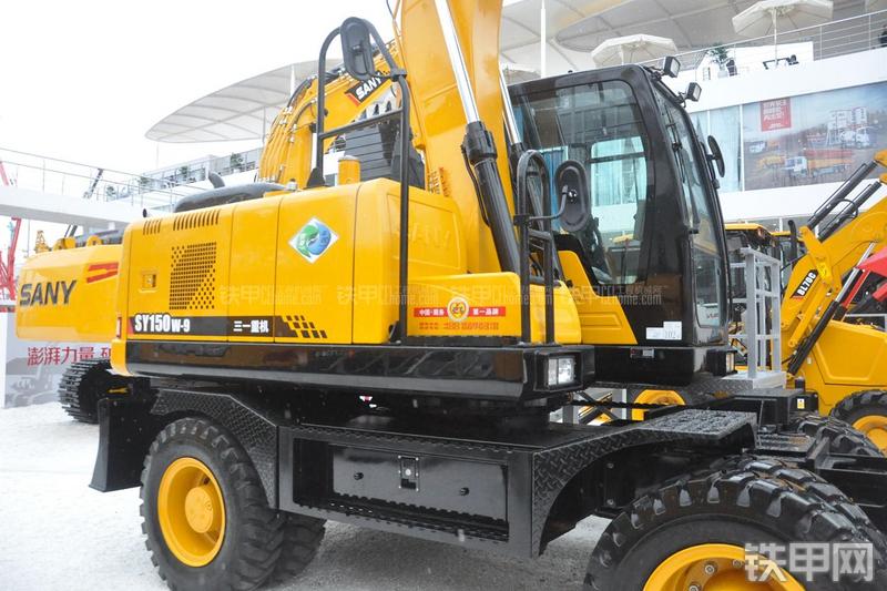 三一重工SY150W-9挖掘机局部