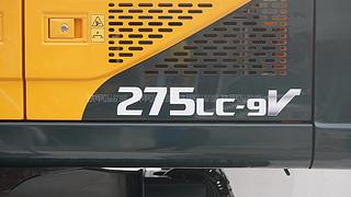 现代R275LC-9V挖掘机局部
