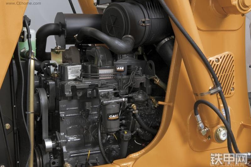 凯斯580SM3挖掘装载机整机外观