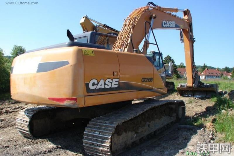 凯斯CX210B Hybrid 混合动力挖掘机整机外观
