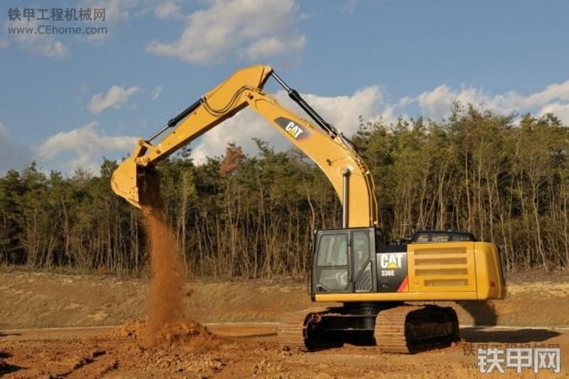 卡特彼勒336E挖掘机整机外观