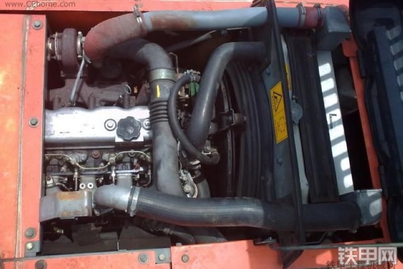 日立ZX120进口挖掘机整机外观