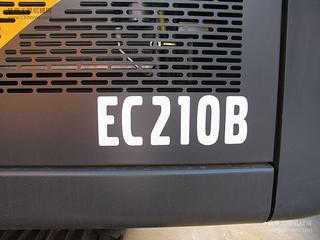 沃尔沃EC210B-Prime挖掘机局部