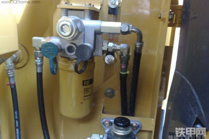 卡特彼勒307D液压挖掘机局部