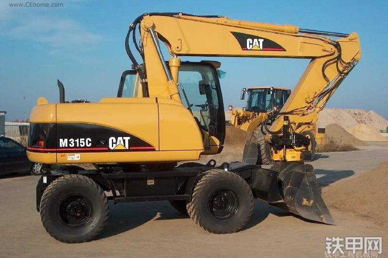 卡特彼勒M315C挖掘机整机外观