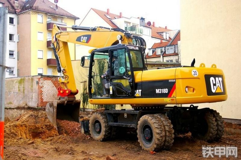 卡特彼勒M318D挖掘机整机外观