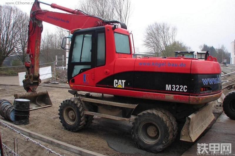 卡特彼勒M322C挖掘机整机外观