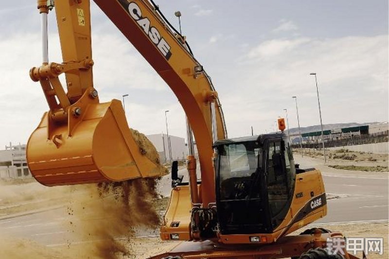 凯斯WX165挖掘机整机外观