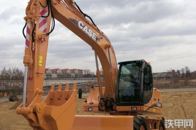 凯斯WX165挖掘机整机外观