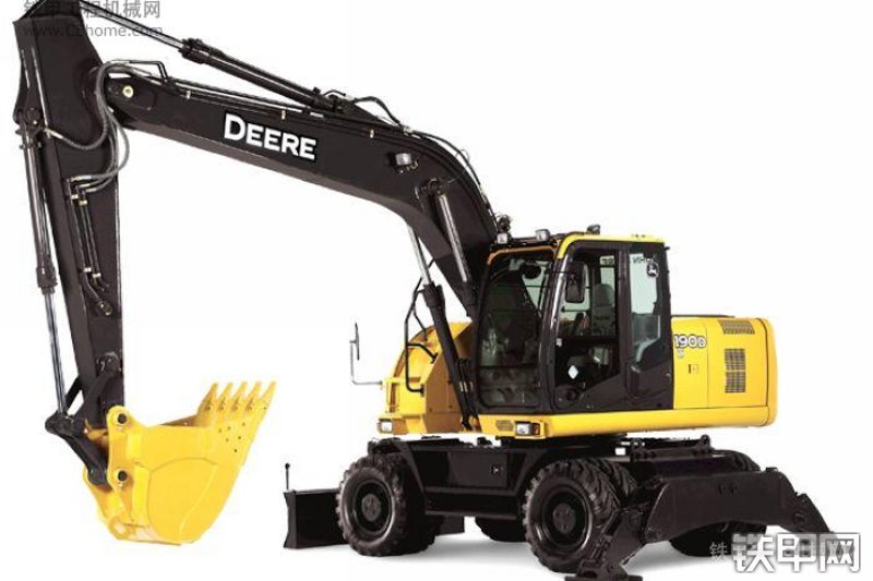 约翰迪尔190DW挖掘机整机外观