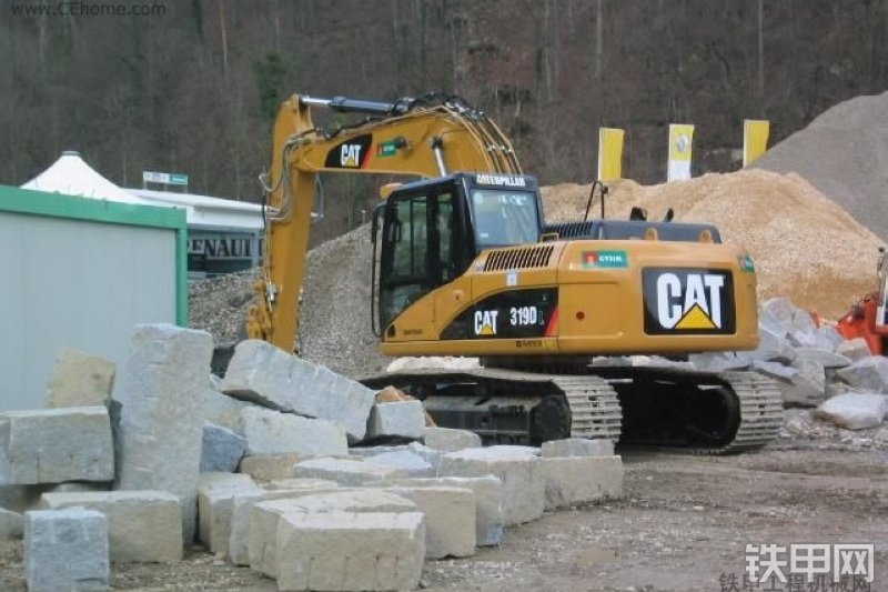 卡特彼勒319DL挖掘机整机外观