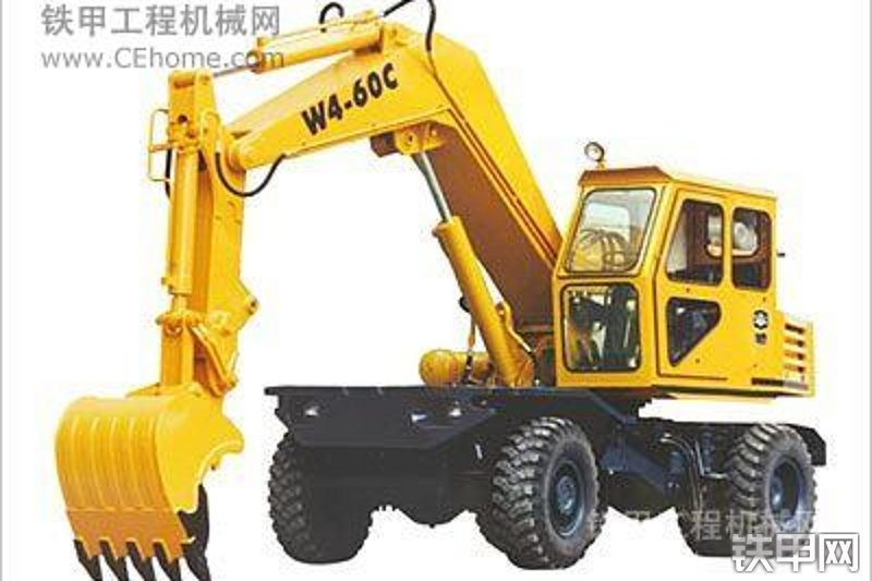 詹阳重工W4-60C挖掘机整机外观