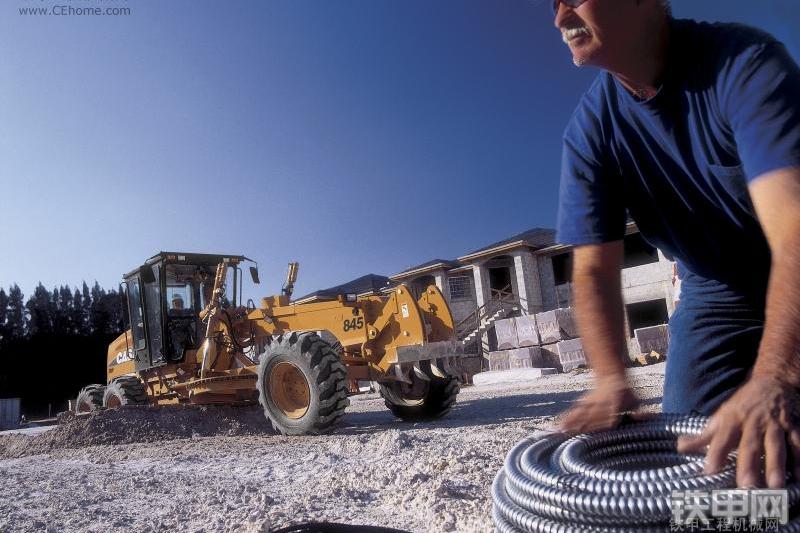 凯斯845DHP平地机整机外观