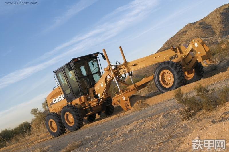 凯斯865DHP平地机整机外观
