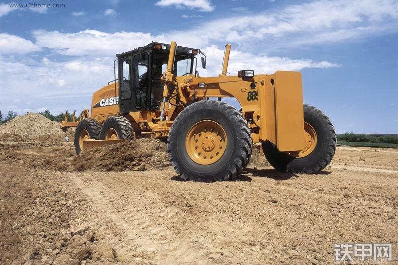 凯斯885平地机整机外观