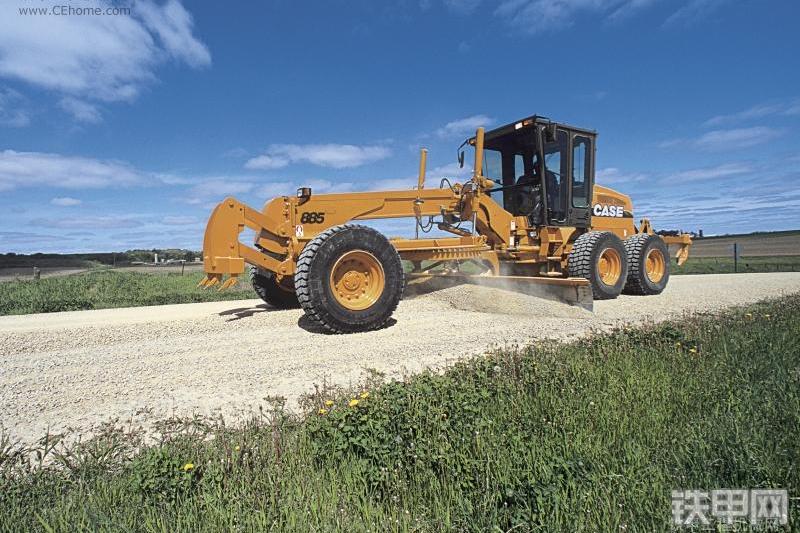 凯斯885平地机整机外观