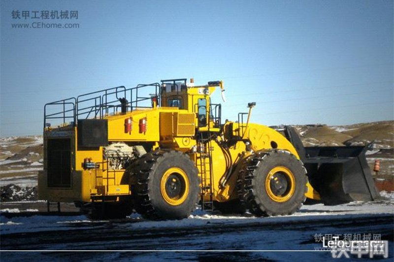 勒图尔勒L-1150混合动力装载机整机外观
