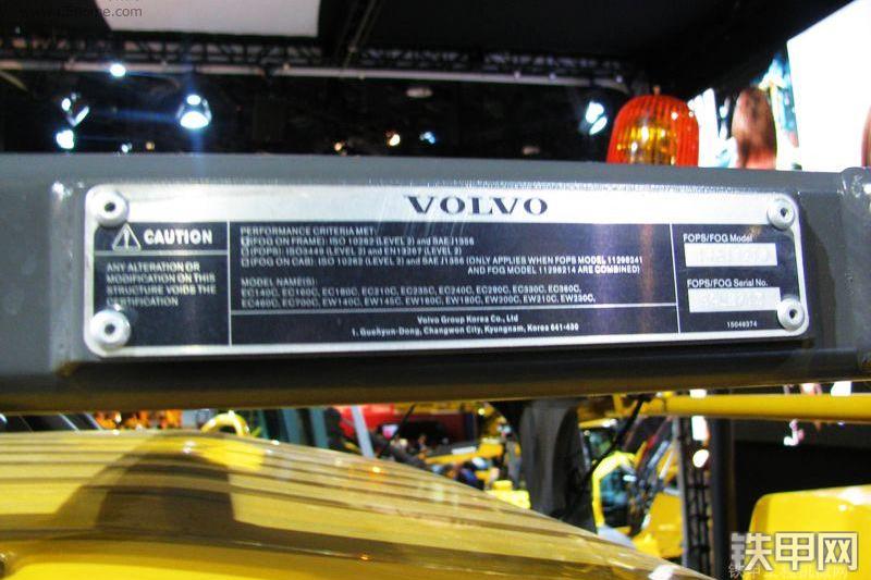 沃尔沃EC480D挖掘机其他