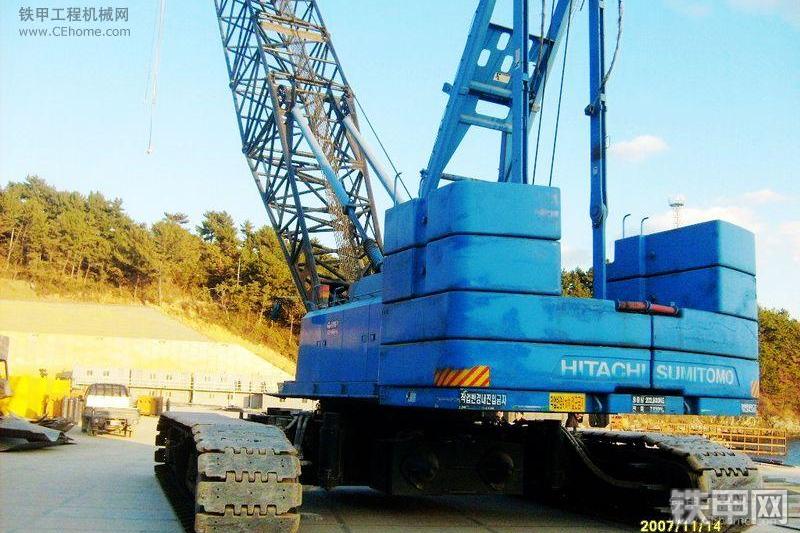 日立&住友SCX400起重机整机外观