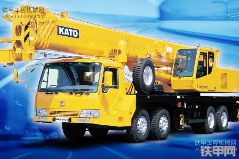 加藤NK-550VR起重机整机外观