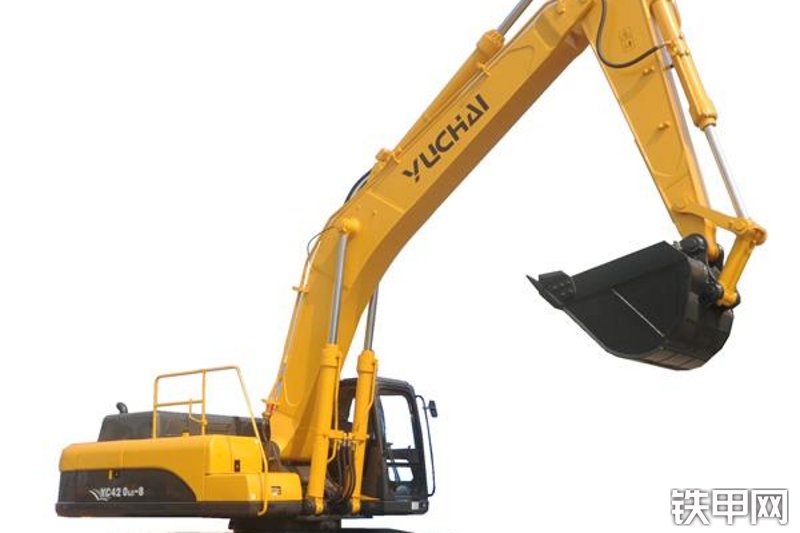 玉柴YC420LC-8挖掘机整机外观