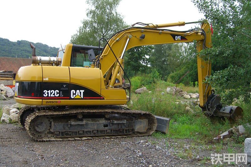 卡特彼勒312CL挖掘机整机外观