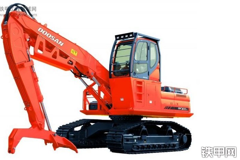 迪万伦DX300LL挖掘机整机外观