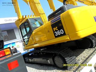 小松PC360-7挖掘机局部